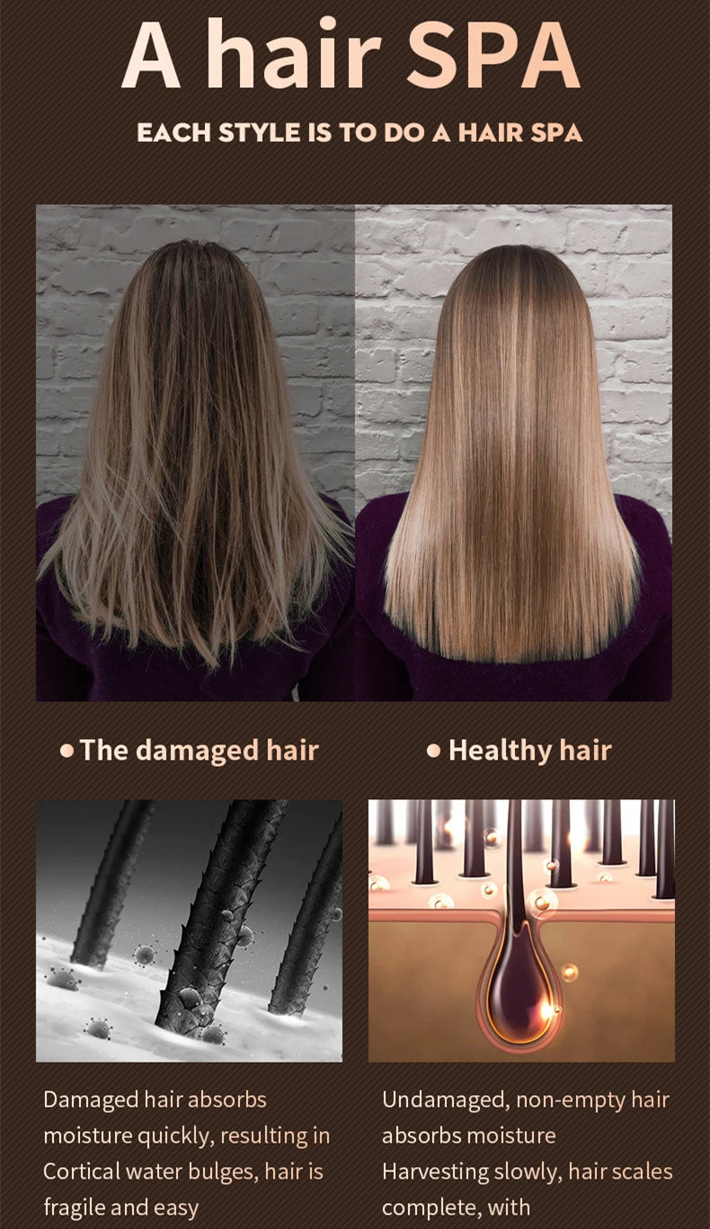 2-in-1 Hair Straightener & Styler – 4 Temp Settings, Fast Heat-Up, for Wet & Dry Hair